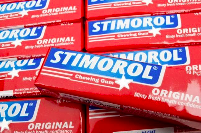 Populārās "Stimorol" košļenes