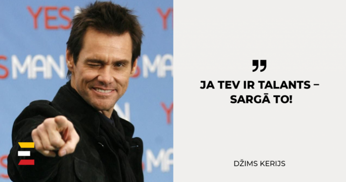 Džims Kerijs un viņa 20 atziņas