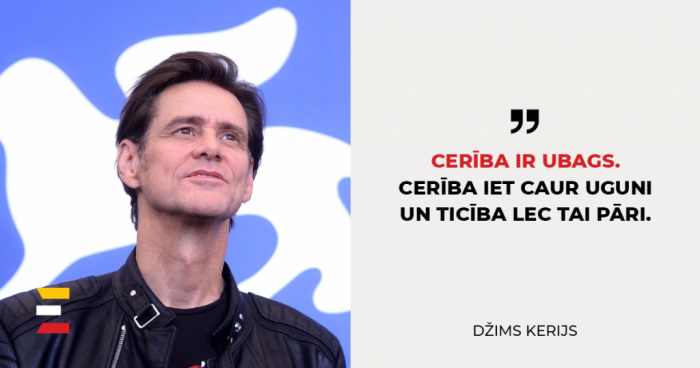 Džims Kerijs un viņa 20 atziņas