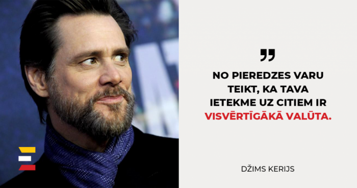 Džims Kerijs un viņa 20 atziņas