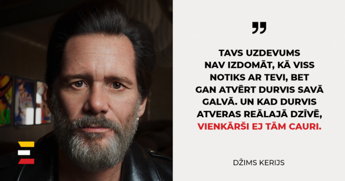 Džims Kerijs un viņa 20 atziņas