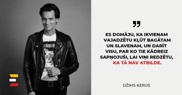 Džims Kerijs un viņa 20 atziņas