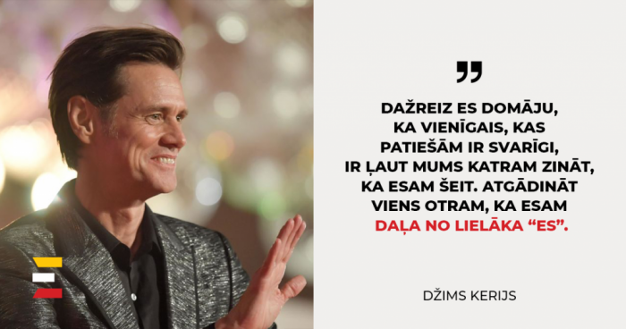 Džims Kerijs un viņa 20 atziņas