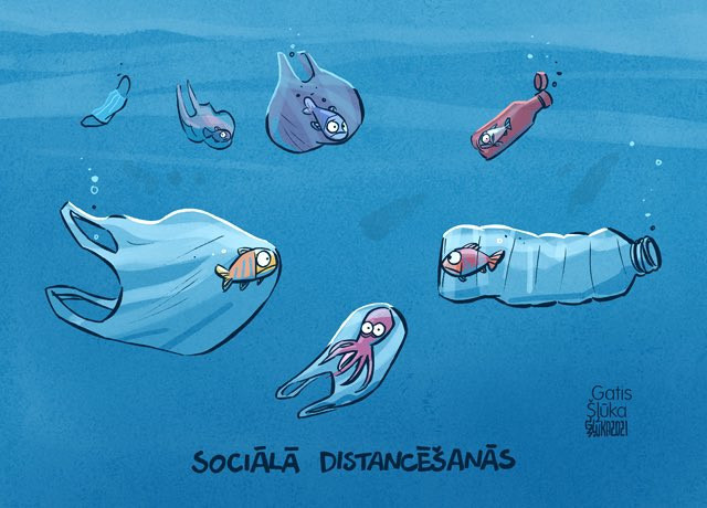 Skarbā distancēšanās ūdeņos.