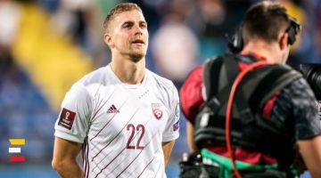 Latvijas FUTBOLISTIEM mājas spēle Nāciju līgā pret Fēru salām