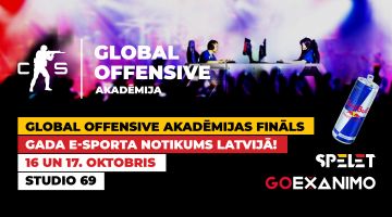 Gada notikums e-sportā tuvojas: Spēlēt.lv CS:GO akadēmijas fināls!