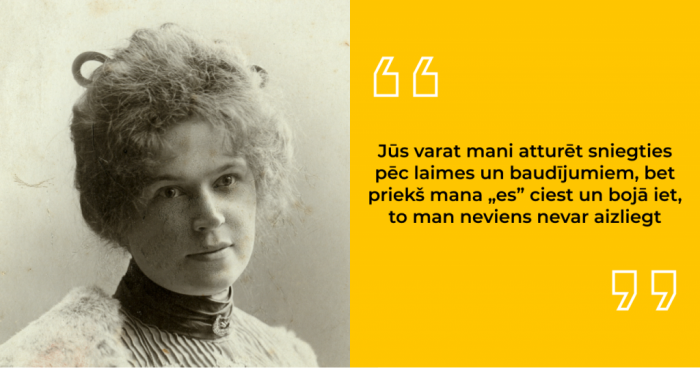 10 spilgti Aspazijas citāti, atziņas un aforismi. Vērts izlasīt!