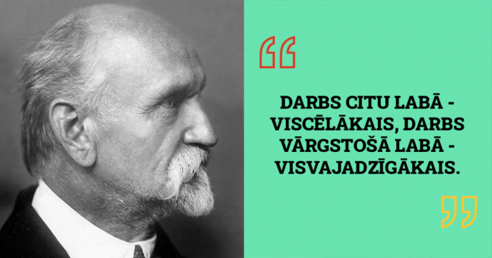 Par cēliem mērķiem.