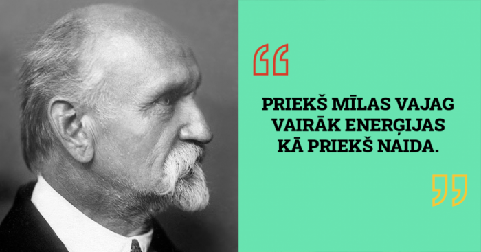 Par enerģiju mīlestībai.