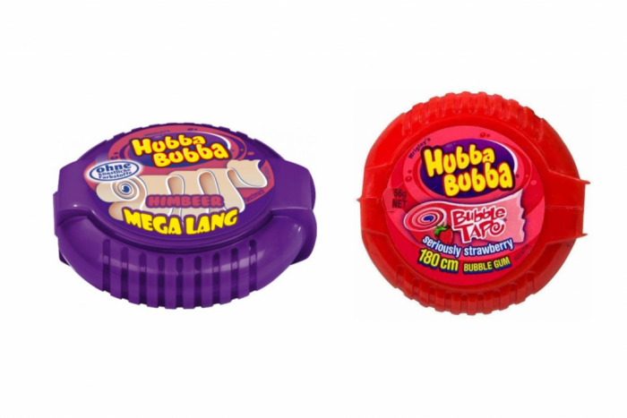 Hubba Bubba bija viena no populārākajām košļājamajām gumijām