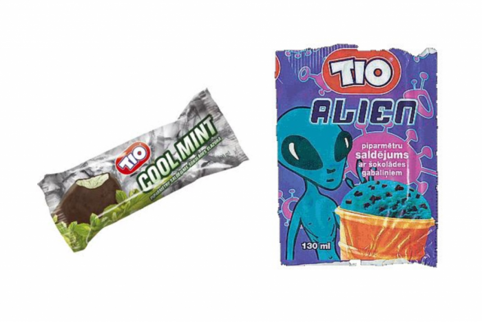 Piparmētru saldējumi