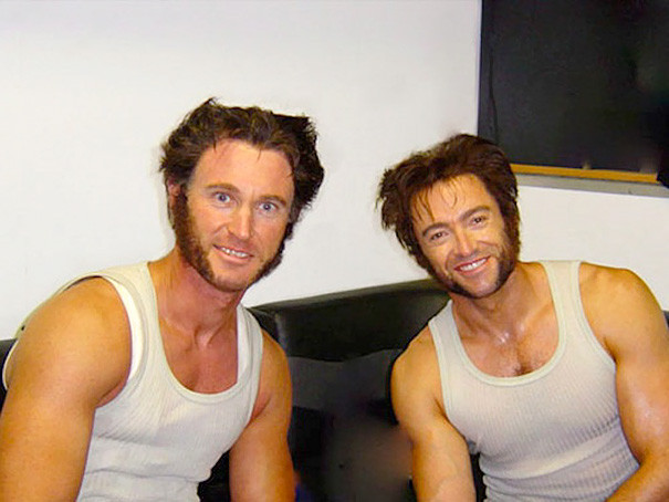 Hjū Džekmens un Ričards Bredšovs. Filma "X-Men: The Last Stand"